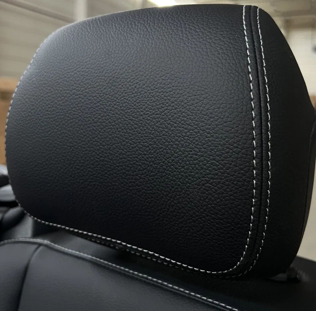 ORIGINAL Mercedes Benz W447 Vito/V-Klasse 3er Sitzbank Kunstleder Schwarz