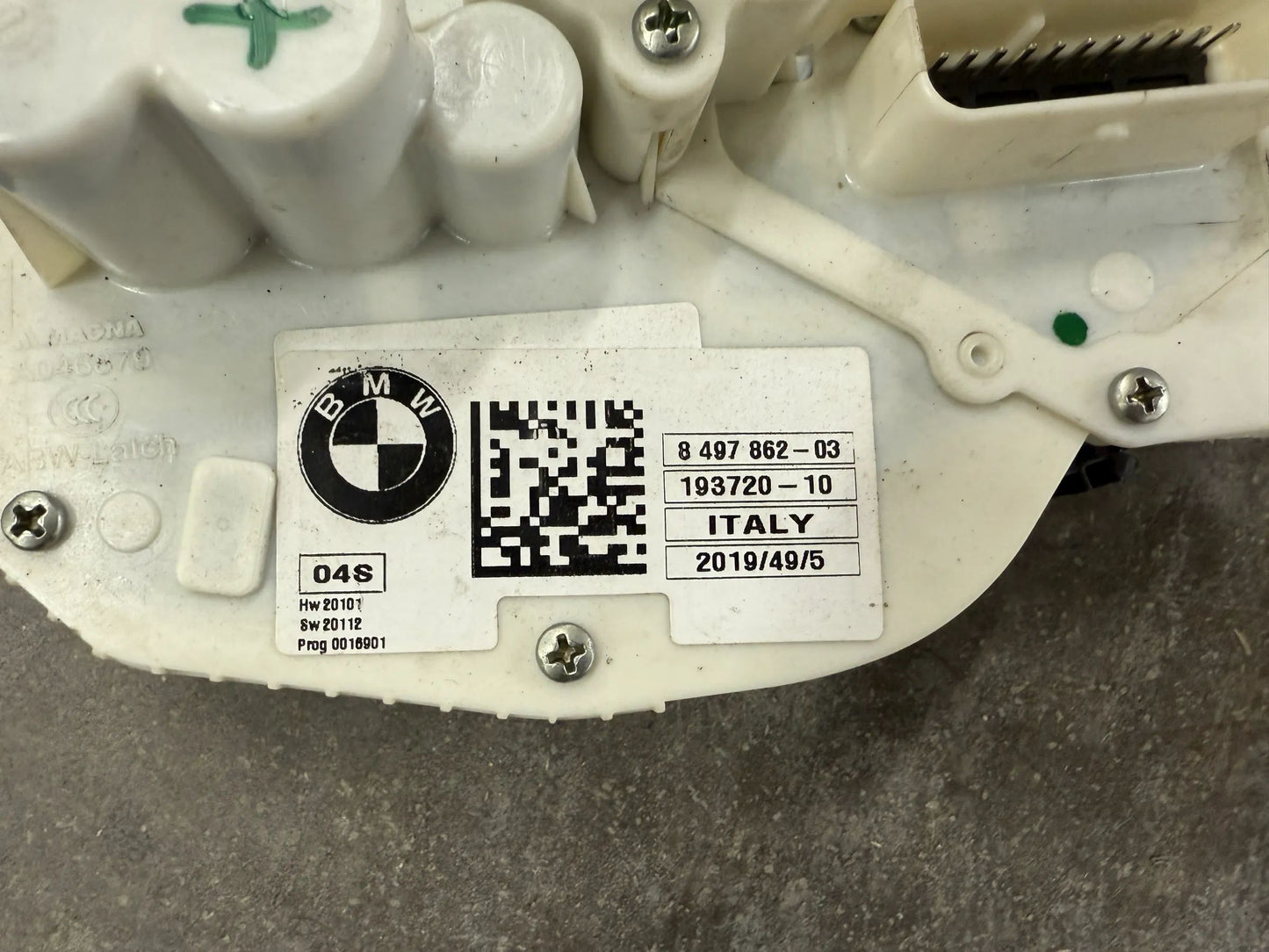 Original BMW i12 i8 Systemschloss rechts (LL) 8497862 NEU