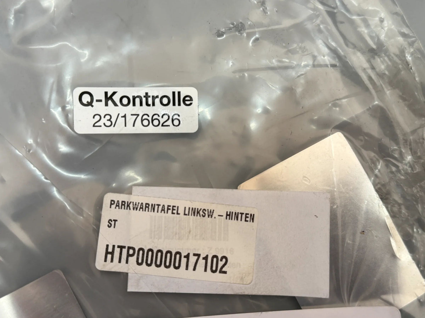 GEKA Online GmbH & Co. KG Parkwarntafel Klappbar Linksabweisend PW180 NEU