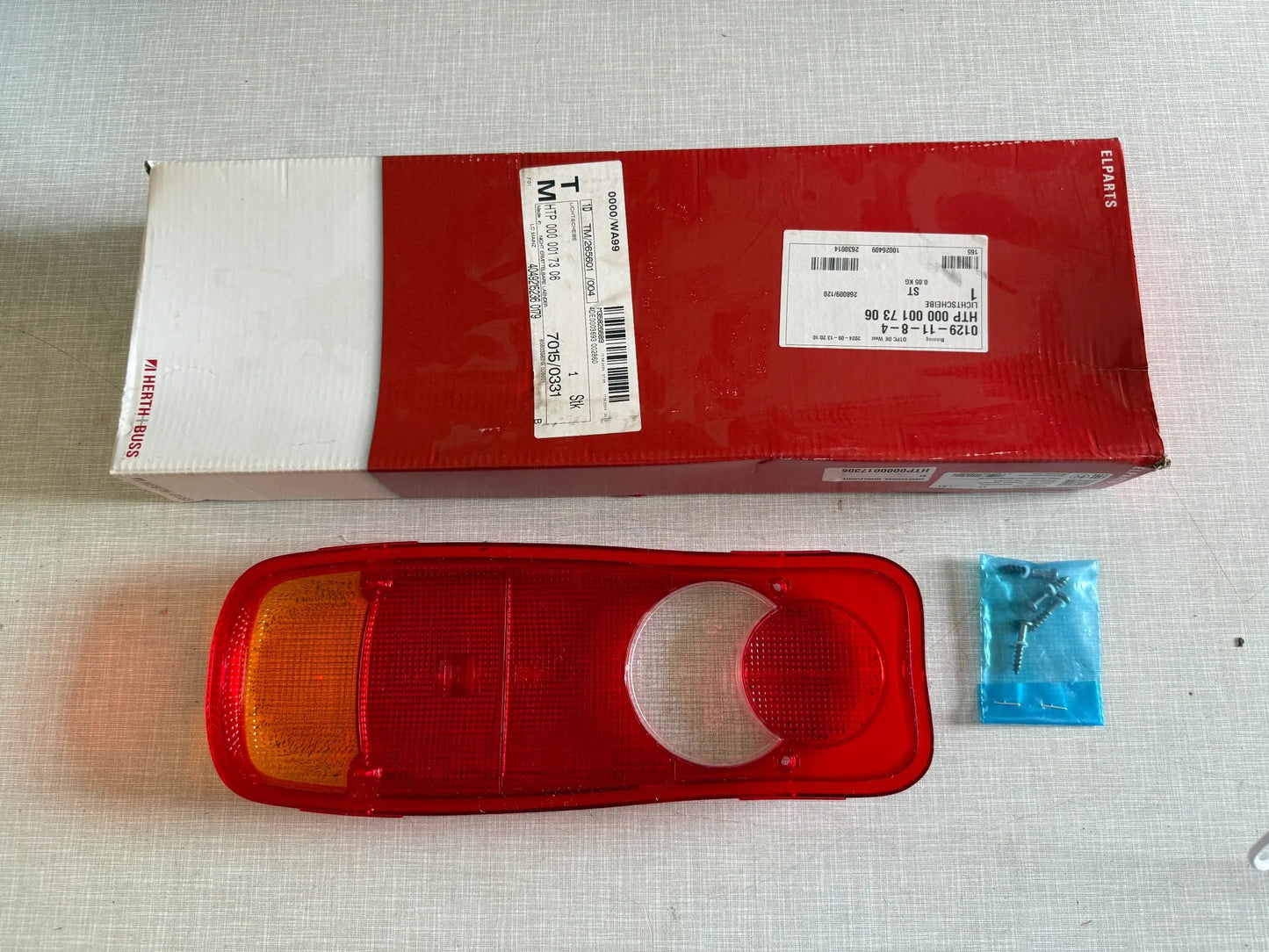Original Herth+Buss Fahrzeugteile GmbH & Co. KG Rücklichtglas 83842740 NEU
