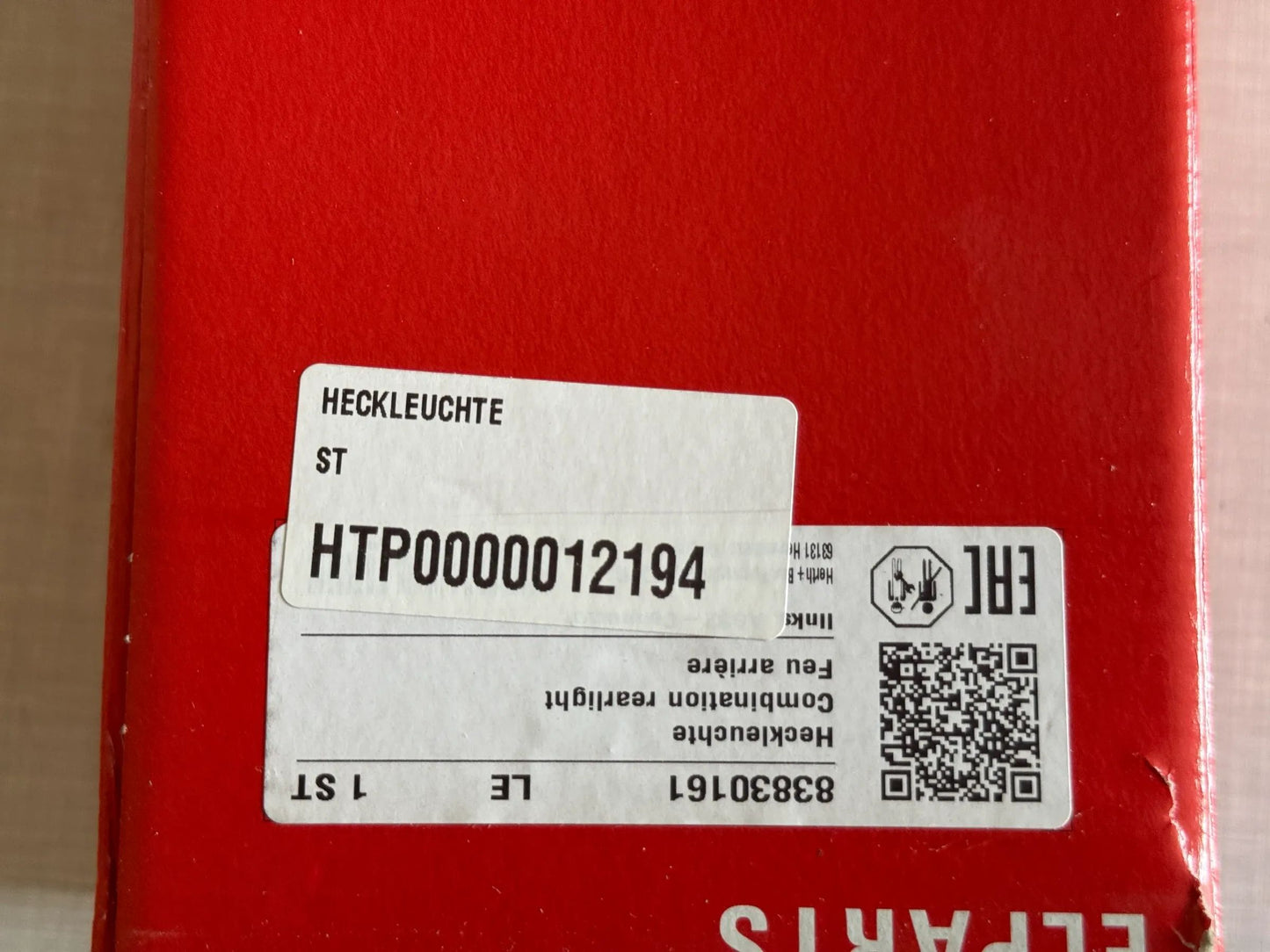 Herth+Buss Fahrzeugteile GmbH & Co. KG Heckleuchte links 83830161 NEU