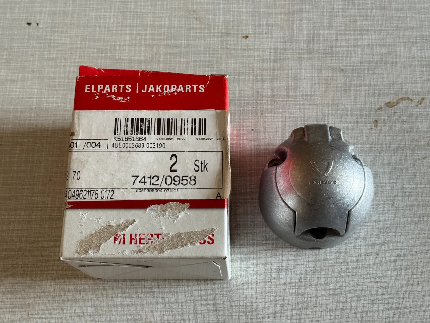 Original Herth+Buss Fahrzeugteile GmbH & Co. KG Anhängersteckdose 51305220 NEU