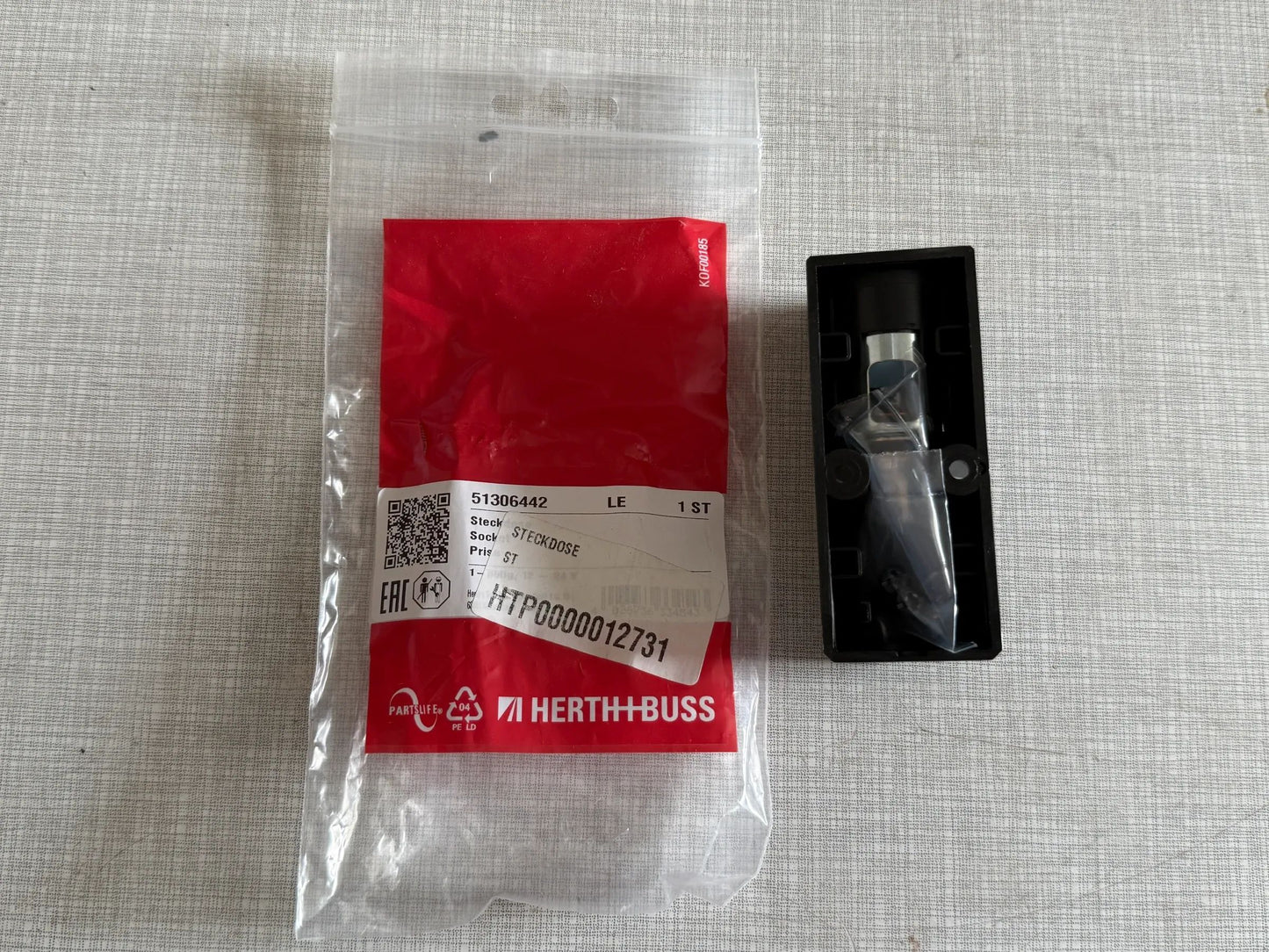 Original Herth+Buss Fahrzeugteile GmbH & Co. KG Steckdose 51306442 NEU