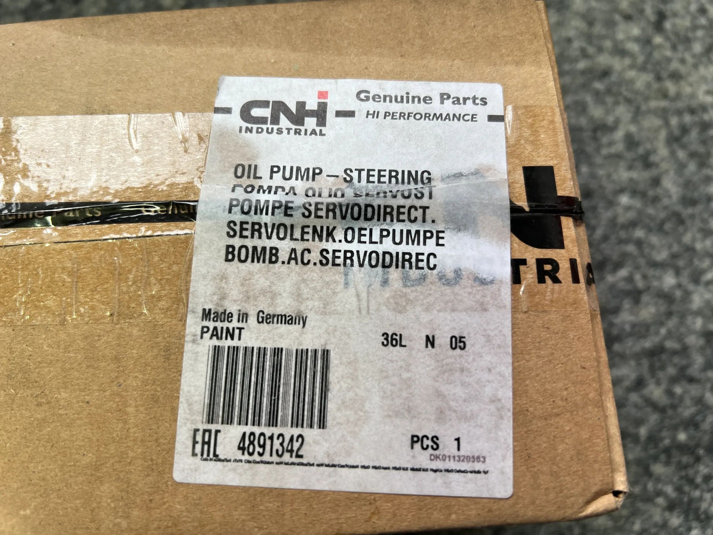 Original Iveco CNH Servolenkung Ölpumpe 4891342 Bosch 7684955121 NEU