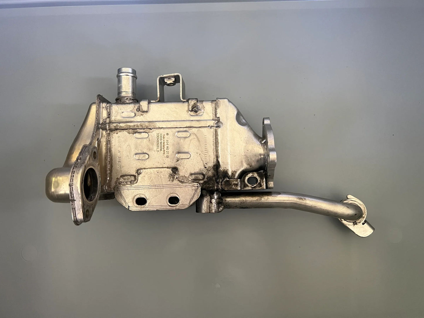 ORIGINAL Mercedes Benz OM654 Abgasrückführkührkühler A6541402701 NEU
