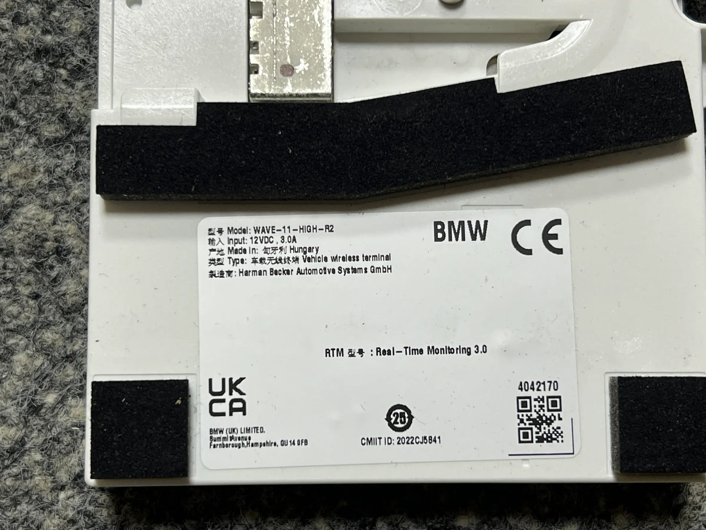 Original BMW/MINI Steuergerät für die Telematik-Antenne 5A89104 NEU