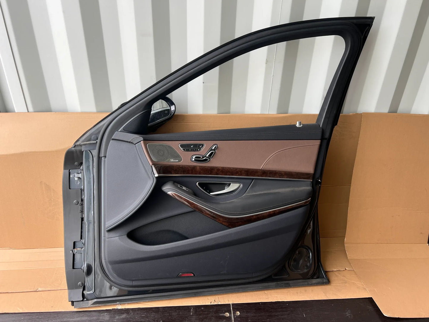 Original Mercedes-Benz S-KLASSE W222 TÜR VORNE RECHTS 5998 BLAUANTHRAZIT NEU