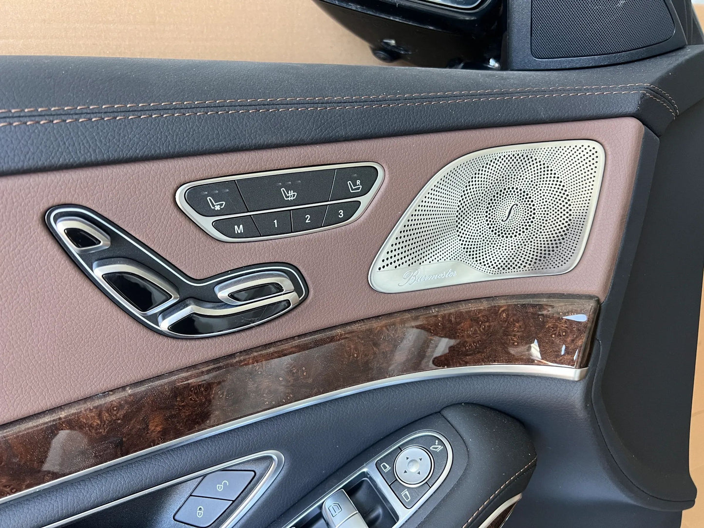 Original Mercedes-Benz S-KLASSE W222 TÜR VORNE LINKS 5998 BLAUANTHRAZIT NEU