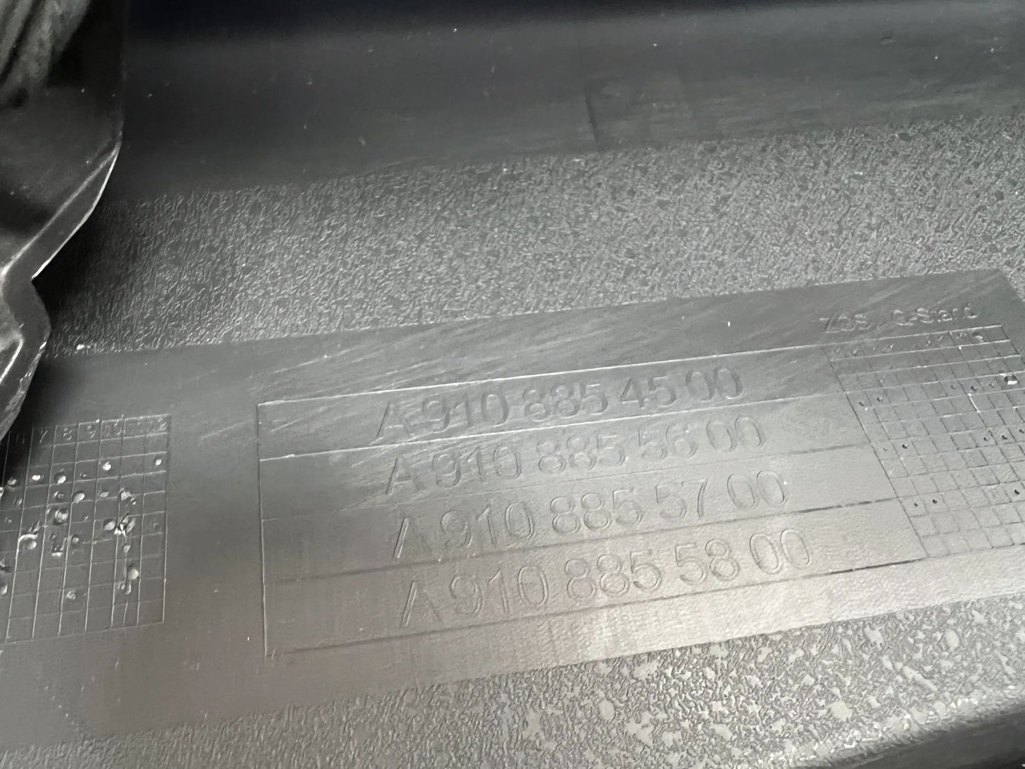 ORIGINAL Mercedes Benz Sprinter Stoßstange hinten mit PDC A9108854500 NEU