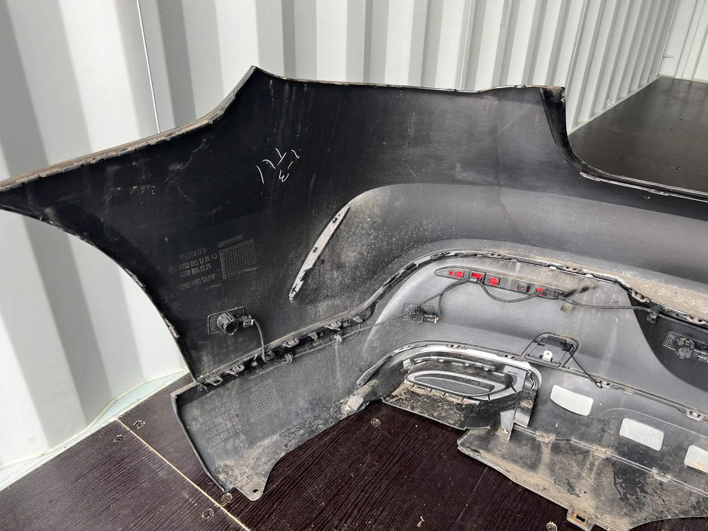 ORIGINAL MERCEDES-BENZ GLE C292 AMG Stoßstange hinten 9040 Schwarz A2928851225