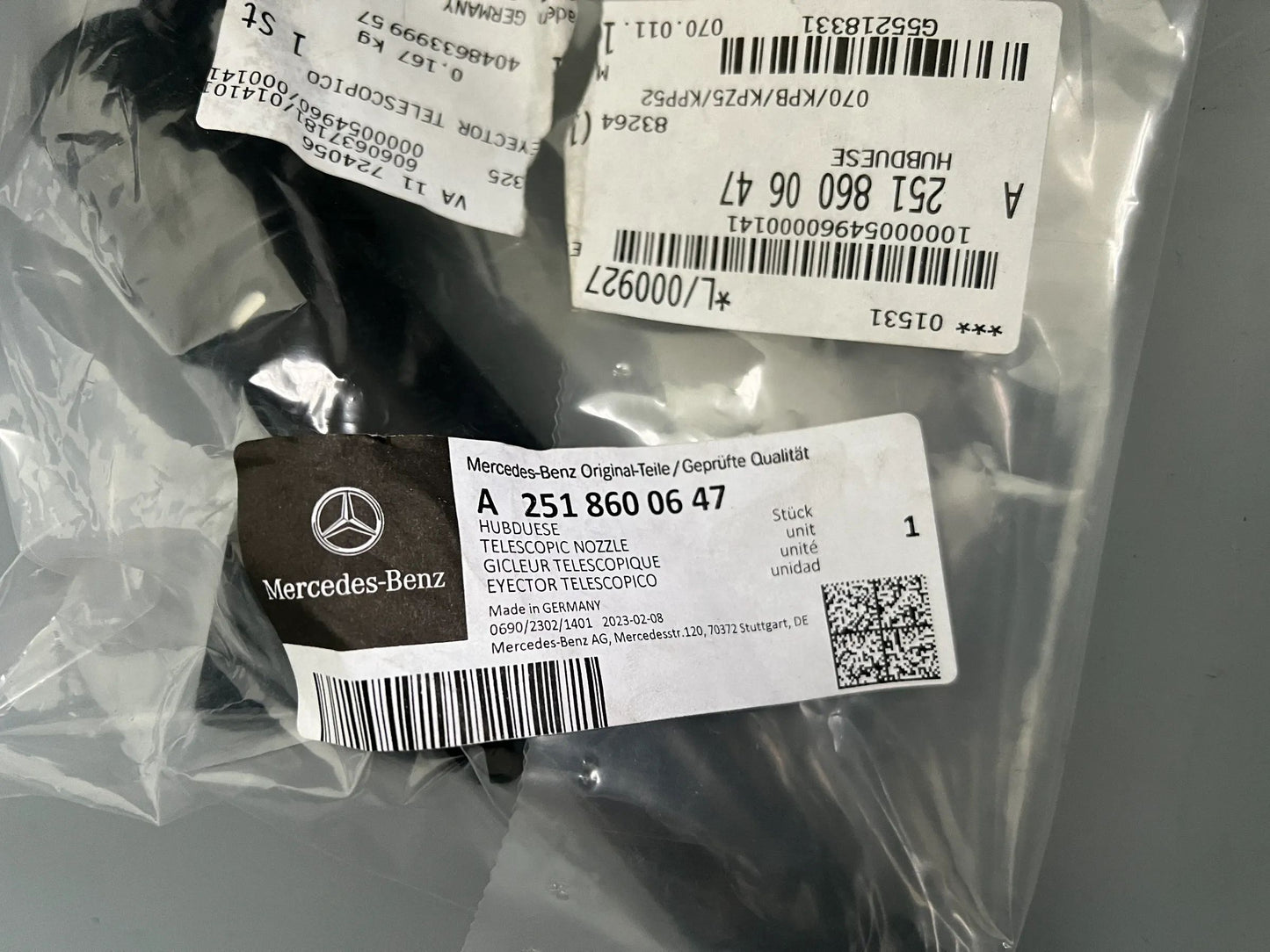Original Mercedes-Benz R-Klasse W251 Hubdüse A2518600647 NEU