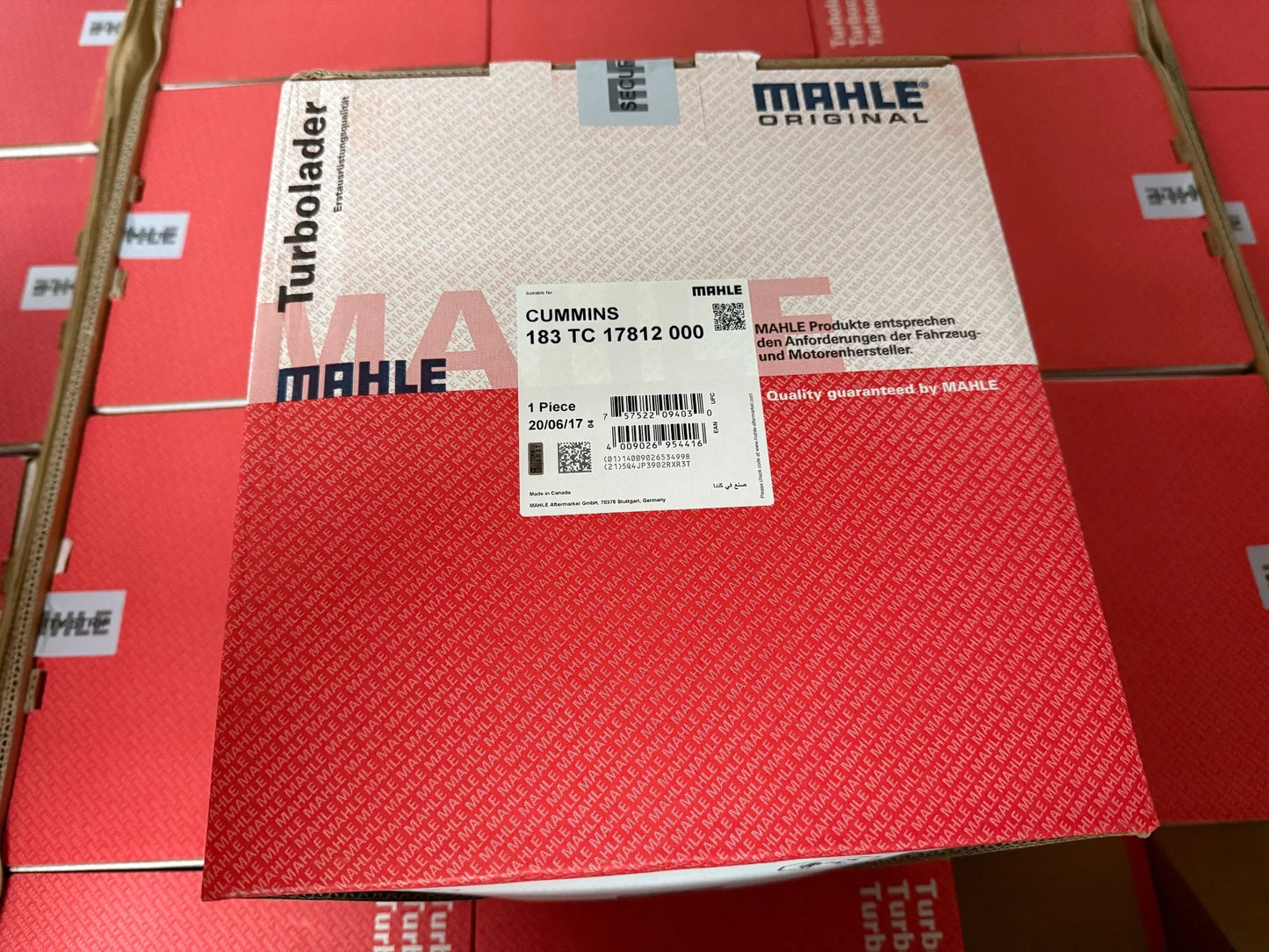 Original Mahle CUMMINS Turbolader 183TC17812000 NEU