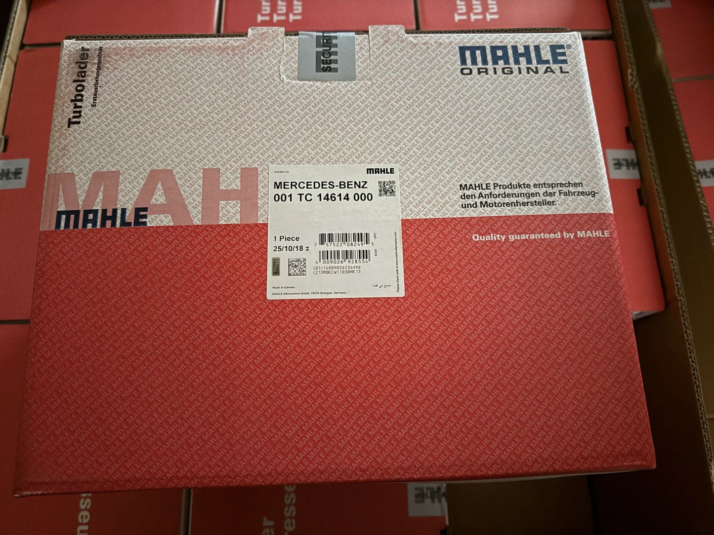 Original Mahle Mercedes Benz Turbolader 001TC14614000 NEU