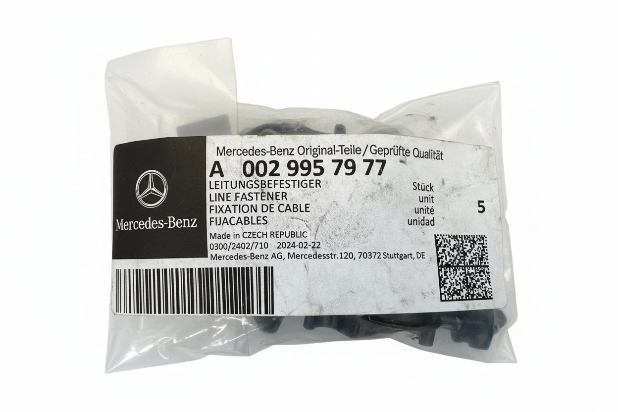 5 X Original Mercedes-Benz Leitungsbefestiger A0029957977 NEU