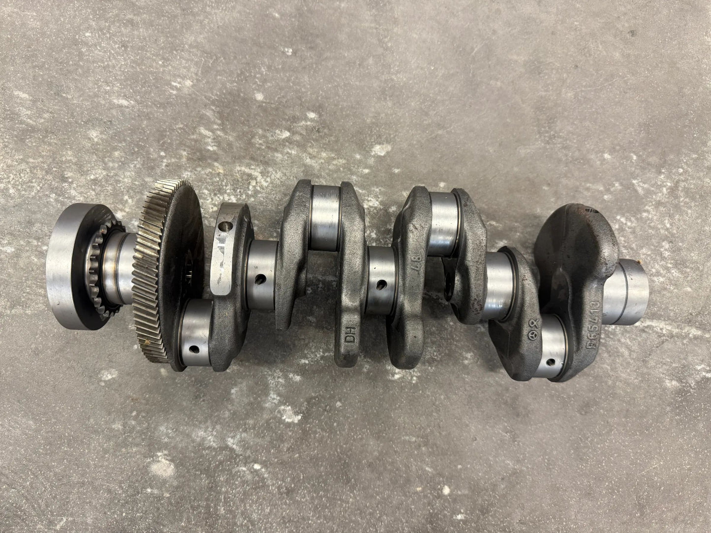 Original Mercedes-Benz R65413 Kurbelwelle A654872513600158 NEU