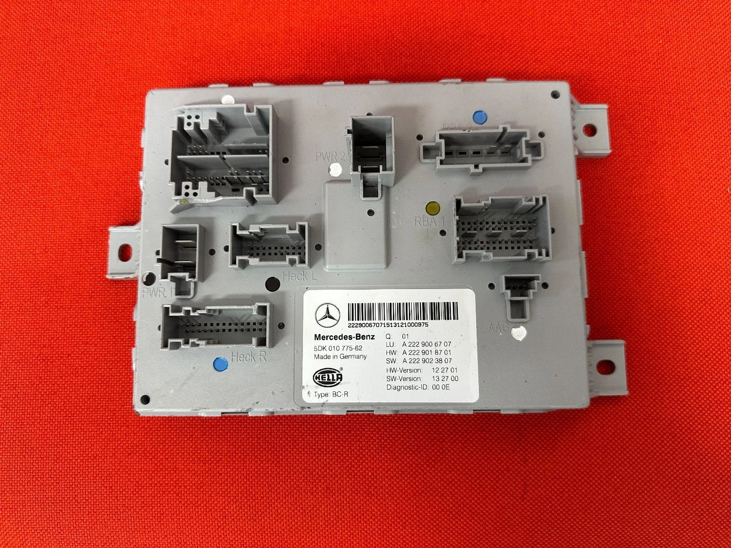 Original OE MERCEDES-BENZ Steuergerät SAM/SRB hinten A2229006707 NEU