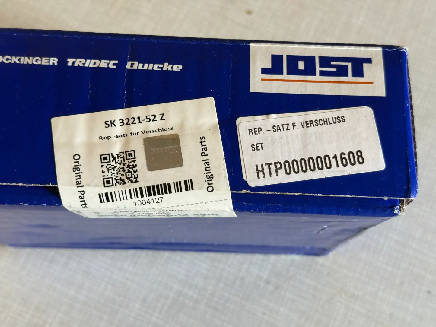 JOST-Werke Deutschland GmbH Reparatursatz, Sattelkupplung SK 3221-52 Z NEU