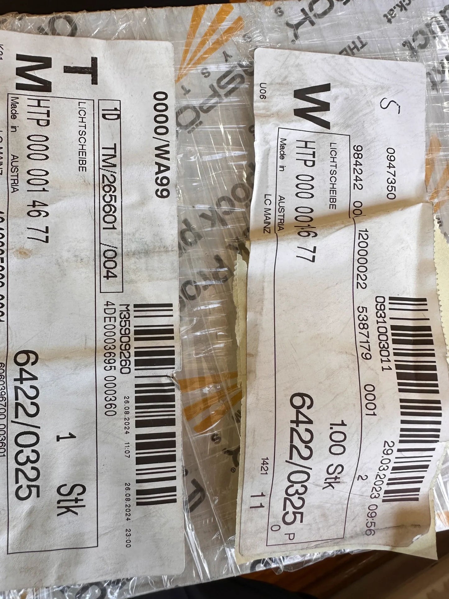PROPLAST Fahrzeugbeleuchtung GmbH Lichtscheibe EUROPOINT III Rechts 4029611 NEU