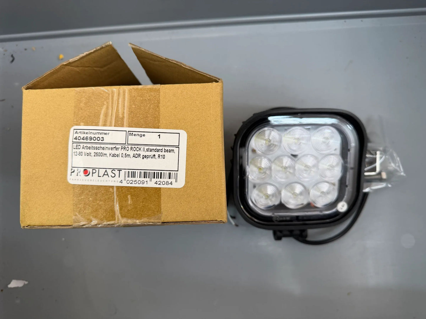 Original PROPLAST Fahrzeugbeleuchtung GmbH Arbeitsscheinwerfer 40469003 NEU