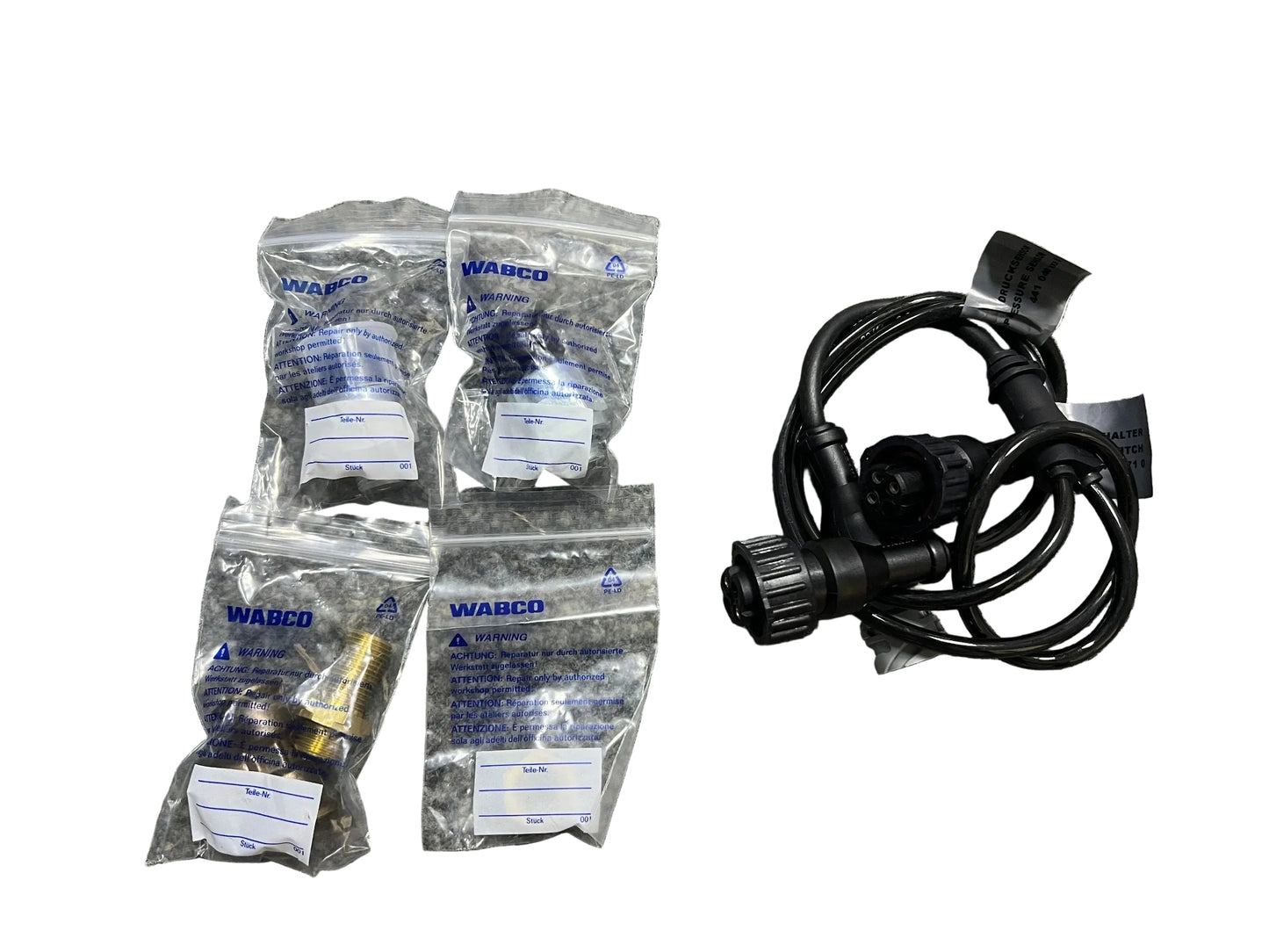 Original WABCO Reparatursatz (Repair Kit) Druckluftleitung 9710029212 NEU