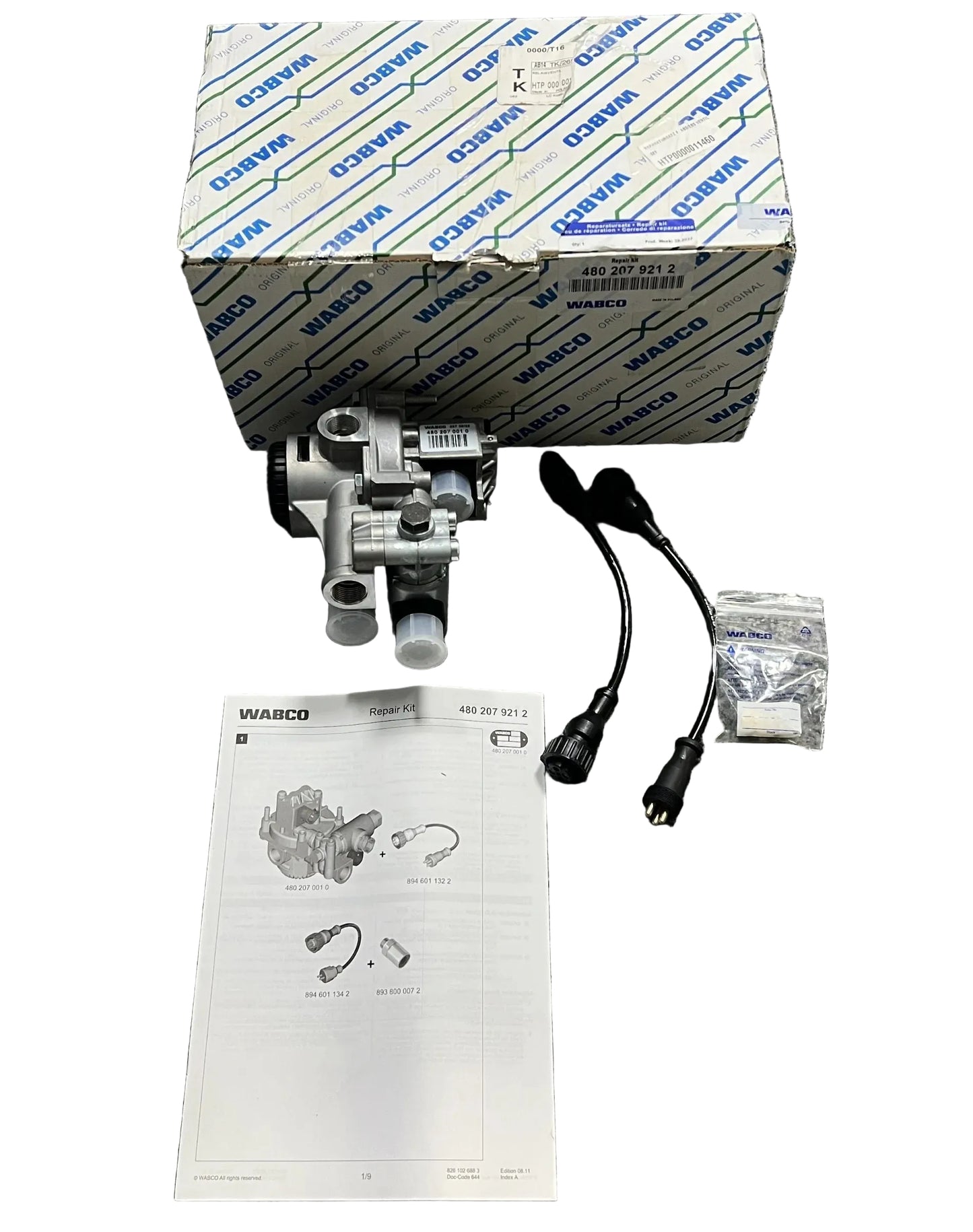 Original WABCO Reparatursatz (Repair Kit) EBS-Modulatorventil 4802079212 NEU