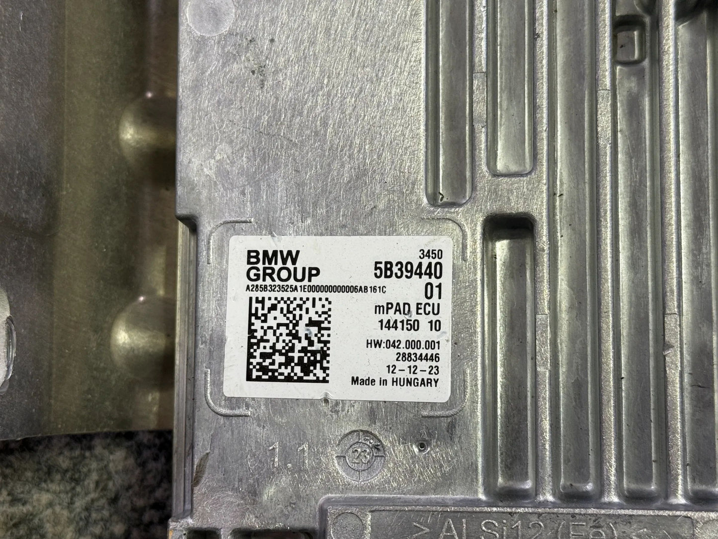 ORIGINAL BMW mPAD Steuergerät Fußgängerschutz 5B39440 NEU