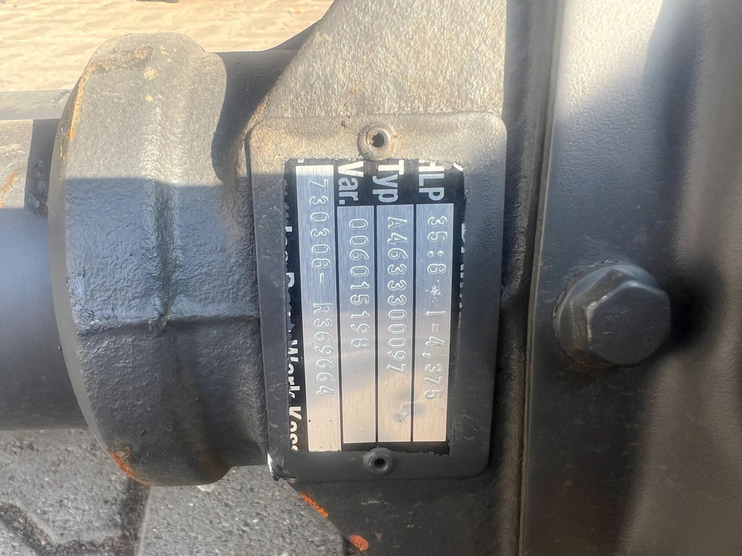 Original Mercedes-Benz G-Klasse W463 Vorderachse komplett A4633300097