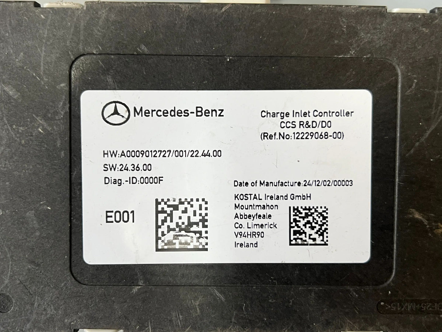 Original Mercedes-Benz Steuergerät A0009012727 NEU