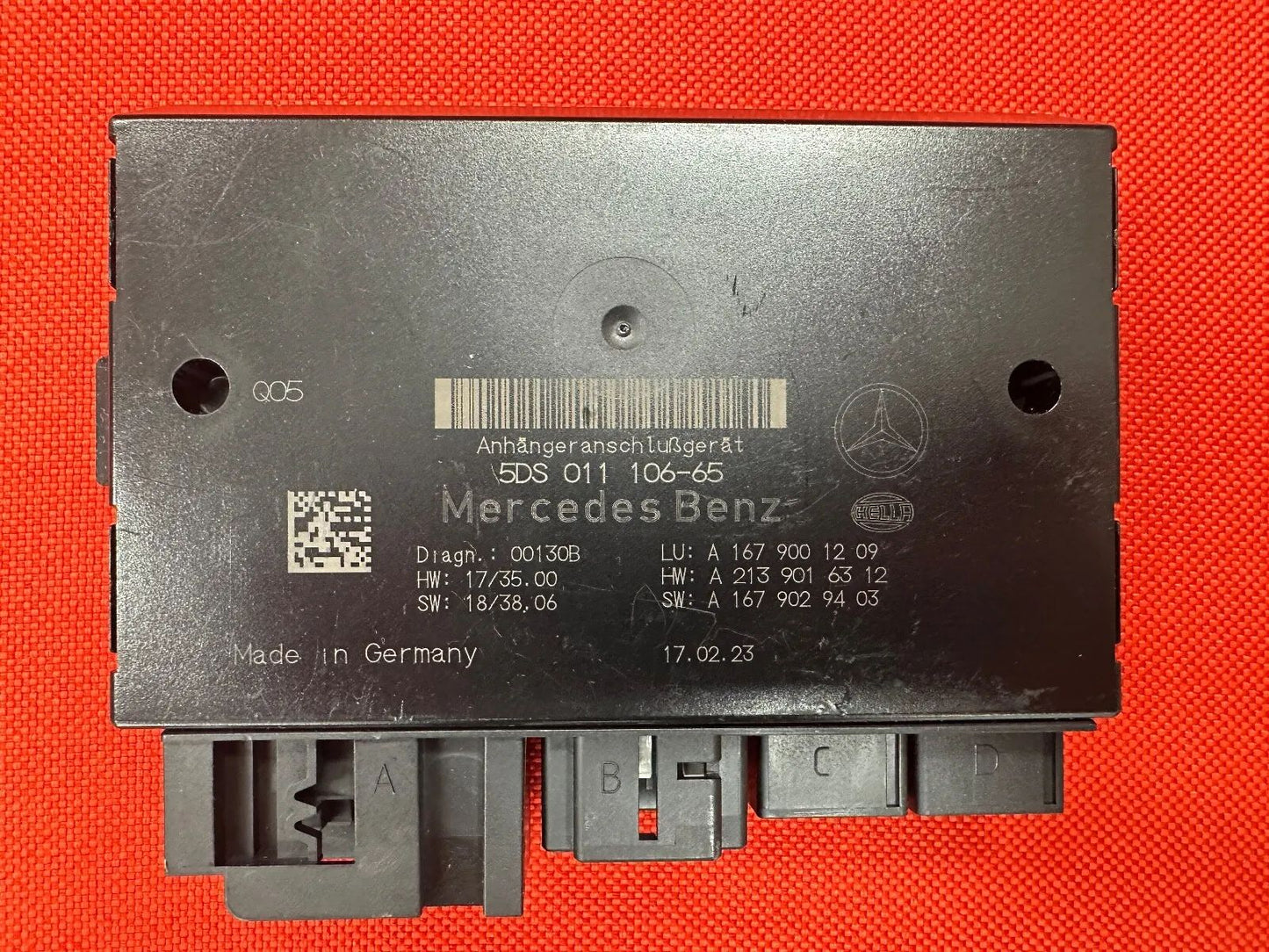 ORIGINAL Mercedes Benz Steuergerät Anhängeranschlußgerät A1679001209 A2139016312
