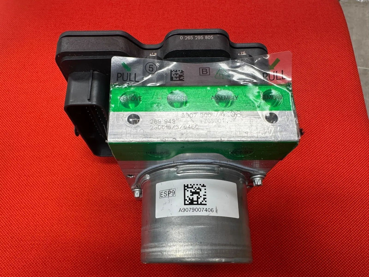 ORIGINAL Mercedes Benz ABS Hydraulikblock Steuergerät A9079007406 0265295805 NEU