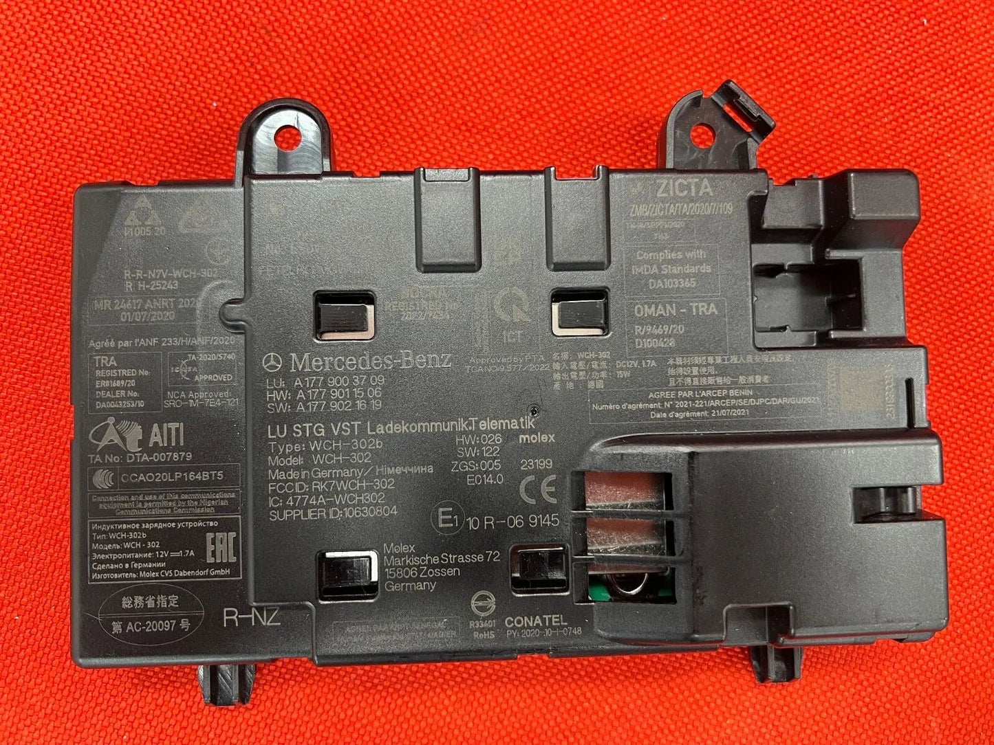 ORIGINAL Mercedes Benz Telematic Modul Steuergerät A1779003709  NEU