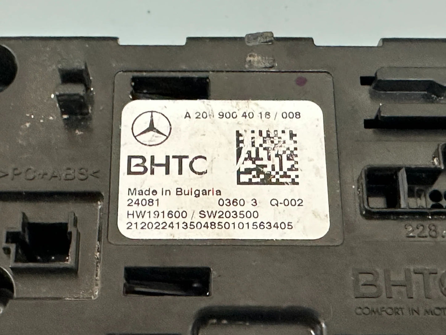 Original Mercedes-Benz Steuergerät Klima Fond A2069004016 NEU
