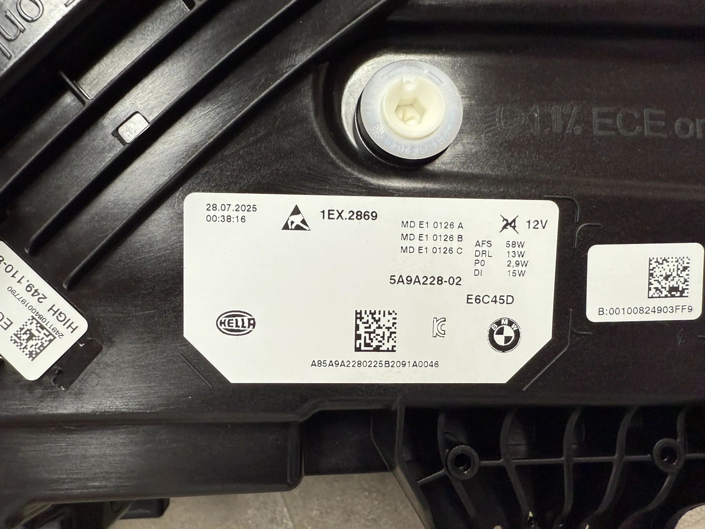 Original BMW X1 U11 LED-Scheinwerfer Rechts mit Steuergerät 5A9A228 NEU