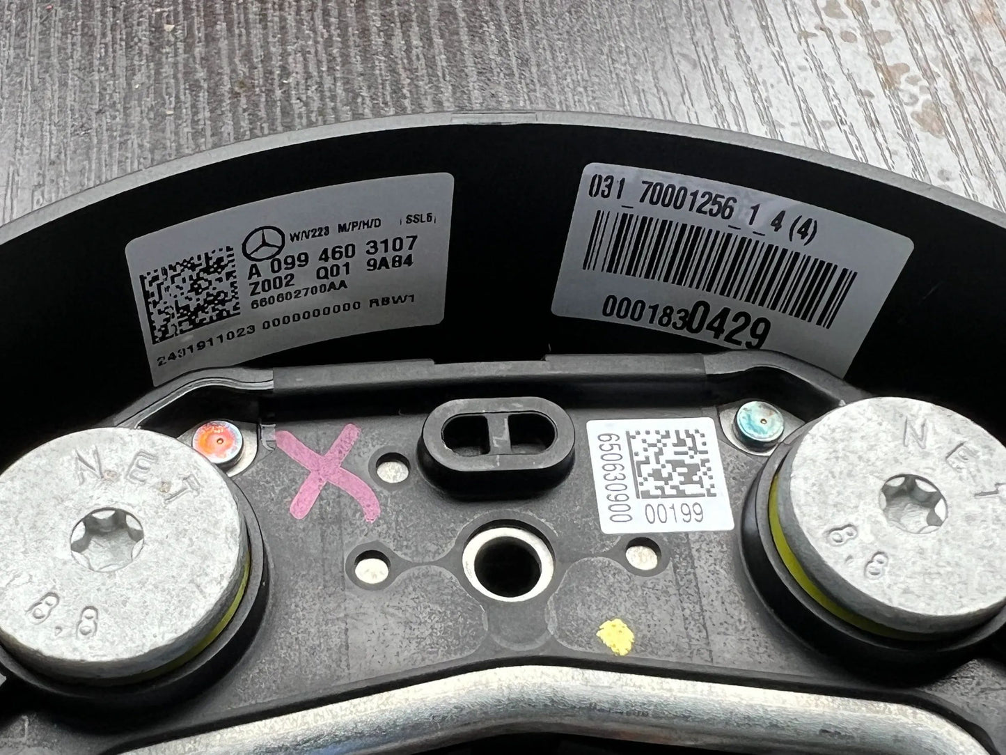 Original Mercedes Benz AMG Lenkrad A09946016098S16 A0994603107 9A84 NEU