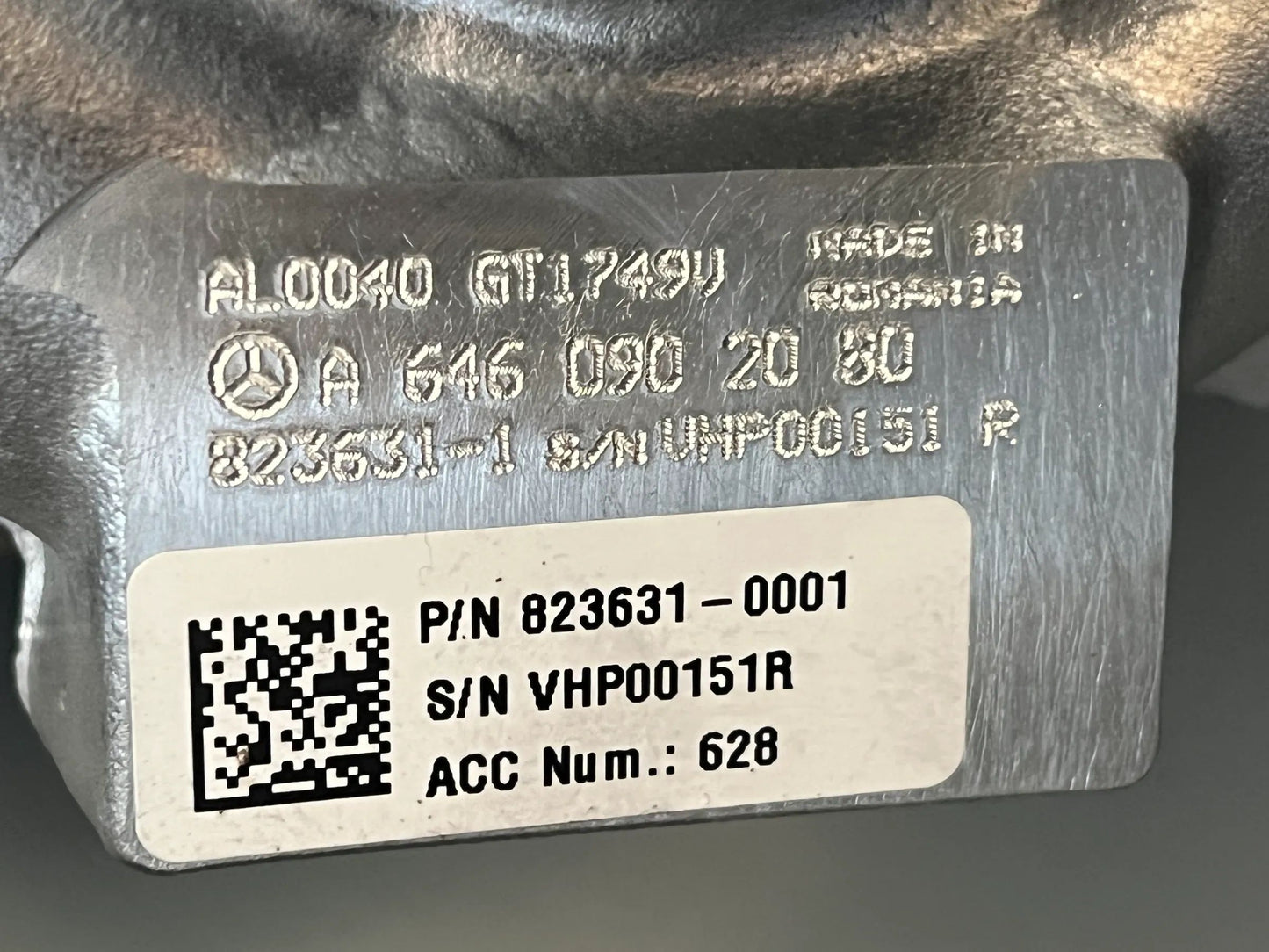 ORIGINAL Mercedes Benz Abgasturbolader A6460902080 NEU