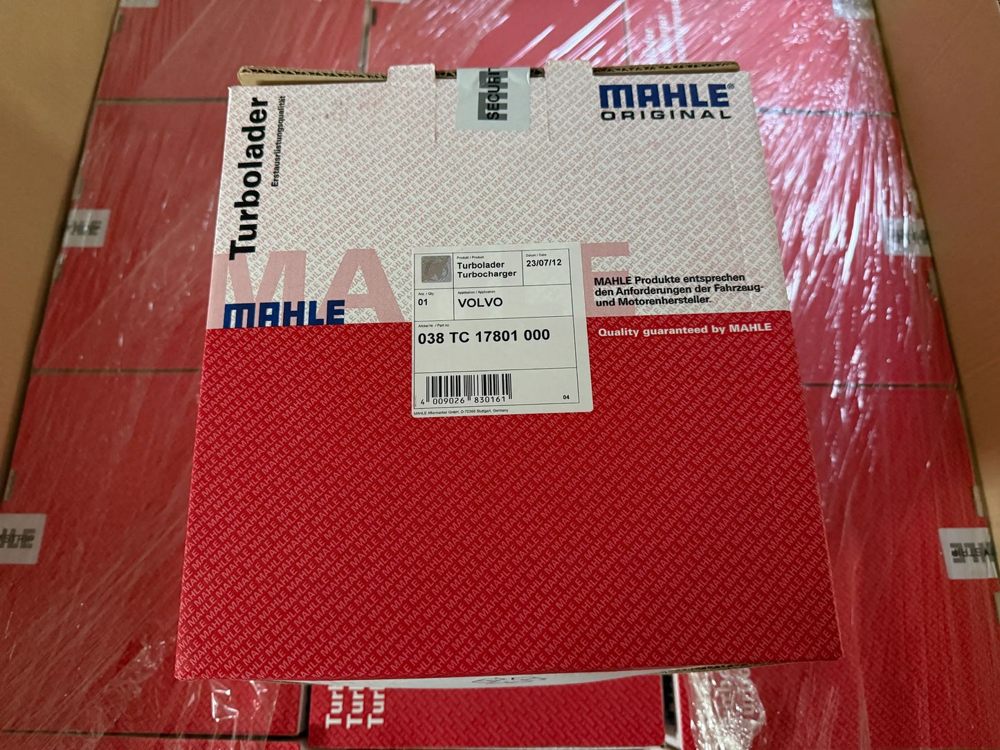 Original Mahle Volvo Turbolader 038TC17801000 NEU