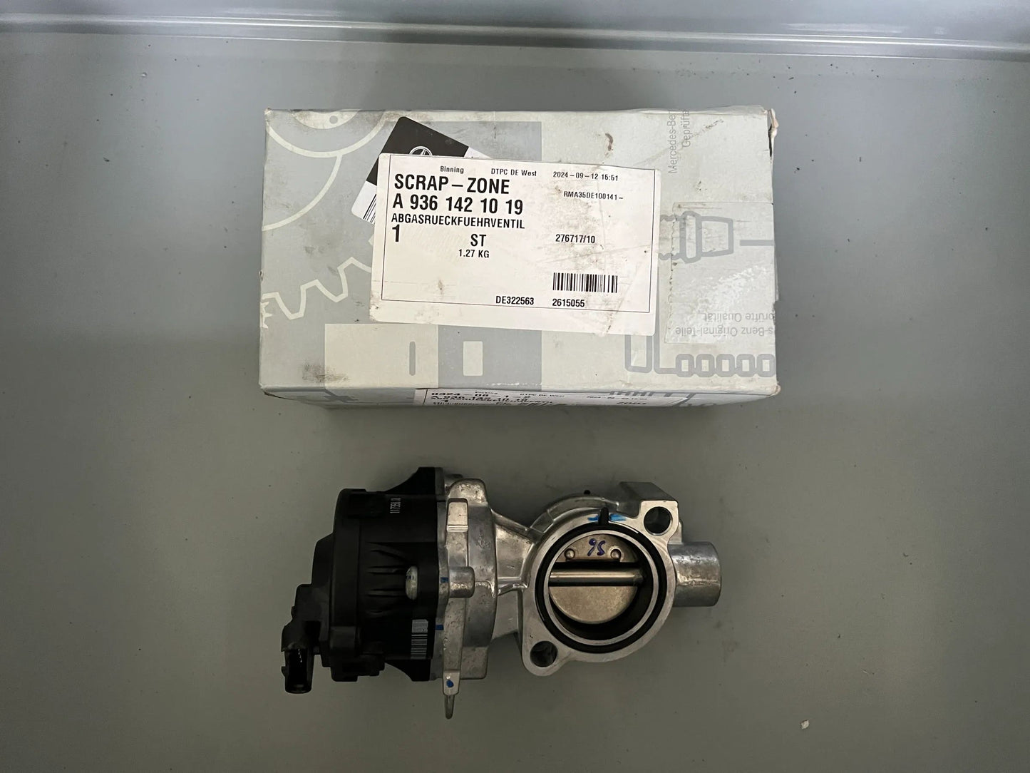 Original Mercedes-Benz AGR Abgasrückführungsventil A9361421019