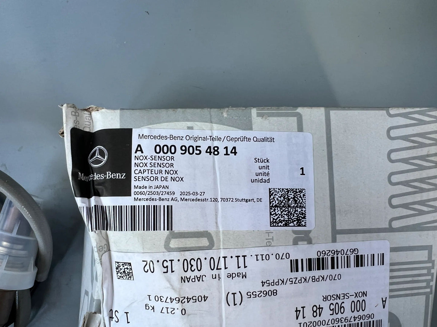 Mercedes-Benz NOX-Sensor A0009054814 NEU