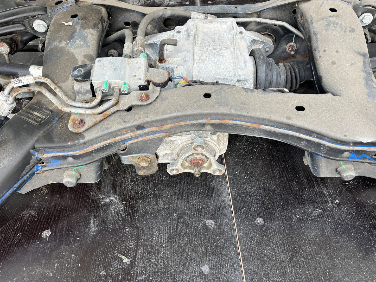 Mercedes-Benz W166 GLE-COUPÉ Hinterachse mit Differential NEU