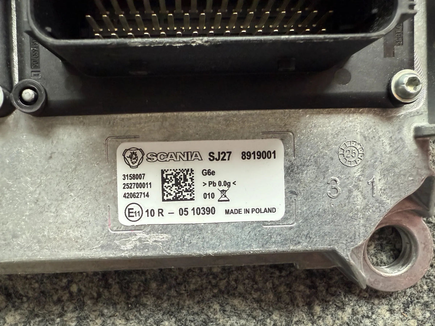ORIGINAL SCANIA SJ27 Steuergerät 8919001 NEU