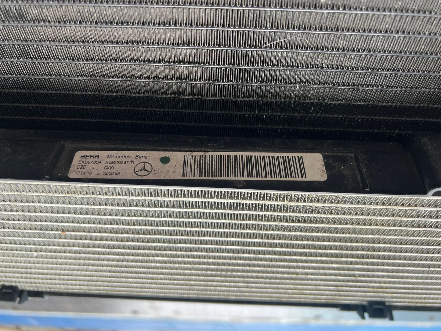MERCEDES BENZ S-KLASSE W222 LÜFTER KÜHLERLÜFTER m. Gebläse