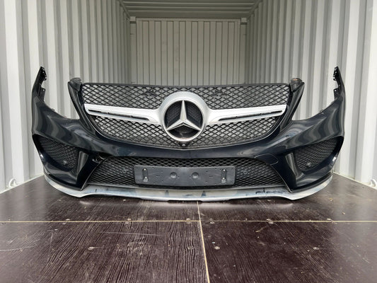 Original Mercedes Benz GLE C292 Stoßstange Stoßfänger vorne 9040 Schwarz NEU