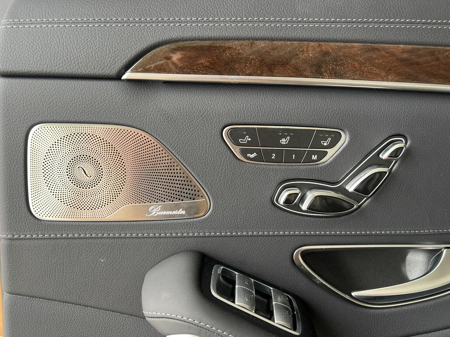 Original Mercedes-Benz S-KLASSE W222 TÜR HINTEN RECHTS 9183 Magnetitschwarz NEU