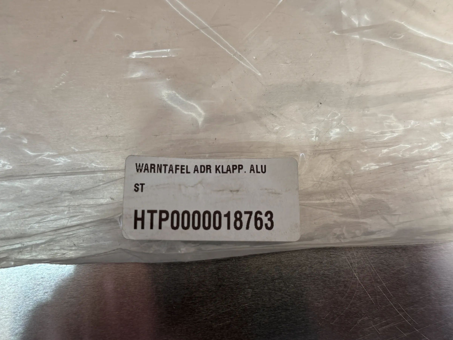 Original Pinter Signum GmbH Warntafel nach ADR mit Drehverschluss A4303 NEU