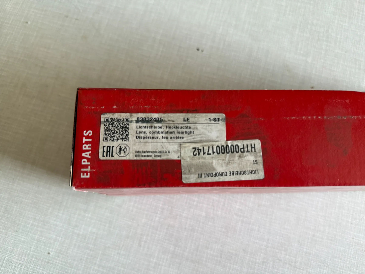 Original Herth+Buss Fahrzeugteile GmbH & Co. KG Rücklichtglas 83832405 NEU
