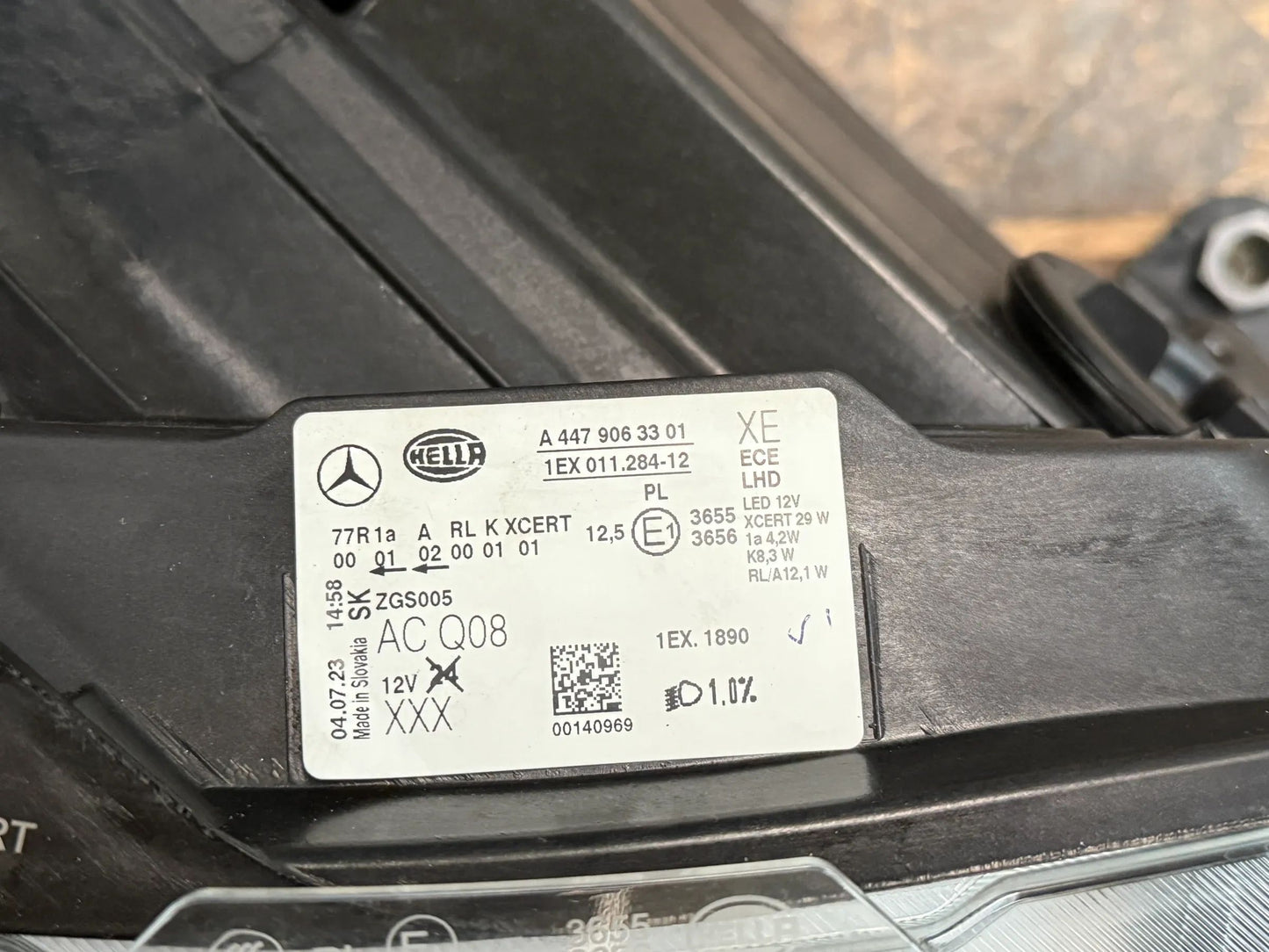 Mercedes-Benz V-Klasse/Vito W447 Frontscheinwerfer Rechts LED A4479063301 NEU