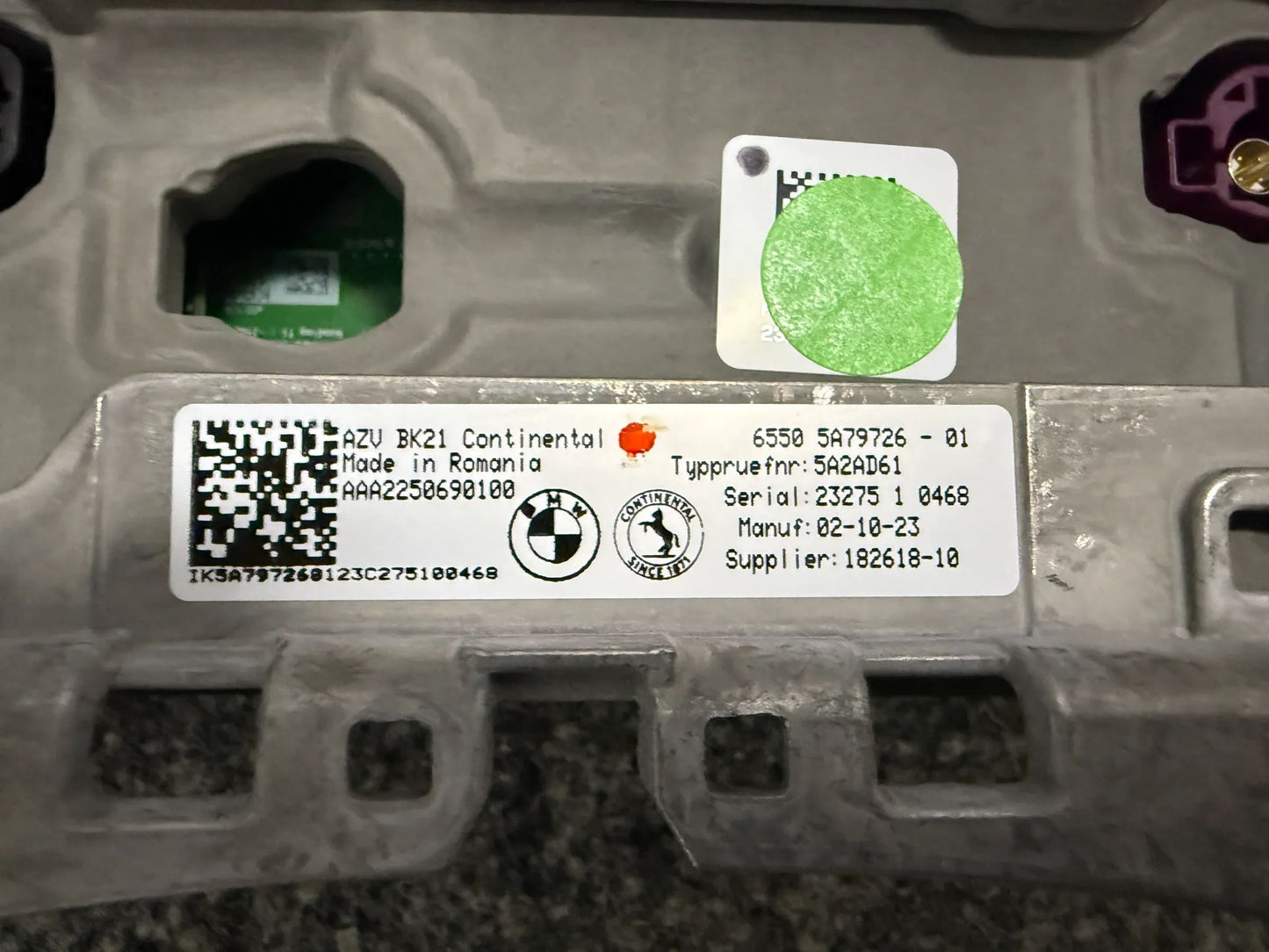 Original BMW G60 5er Curved Display Panoramadisplay 5A79726 65505A79726 NEU