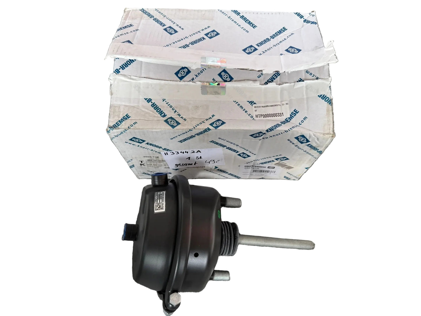 Original KNORR-BREMSE Membranbremszyl. (S-Nocke) II33442A NEU