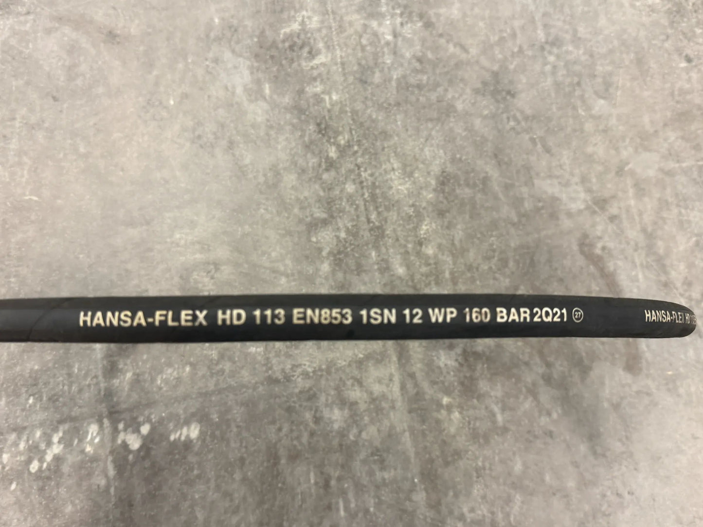 Original HANSA-Flex Hydraulik-Hochdruckschlauch nach EN 853 1SN 12 WP 160 Bar