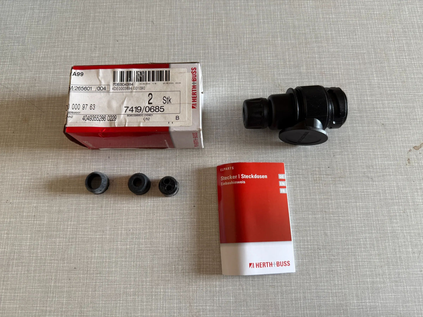 Original Herth+Buss Fahrzeugteile GmbH & Co. KG Anhängerstecker 51305630 NEU